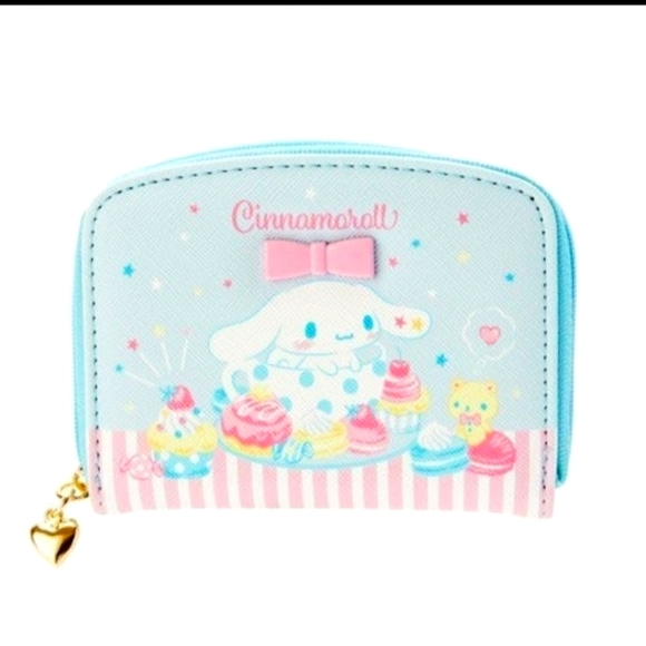 Sanrio Handbags - Sanrio Cinnamoroll Blue Sweet Cake Wallet